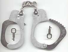 French La Pegy Handcuffs with Original Plastic Bag